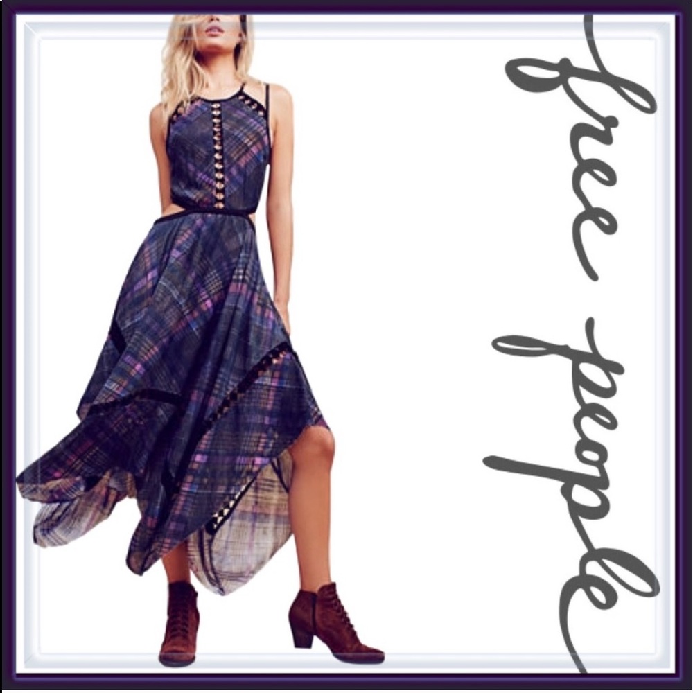 Free People Cut Out Maxi Dress